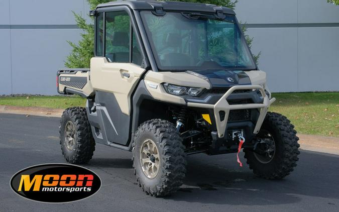 2024 Can-Am Defender Limited HD10 Desert Tan & Timeless Black