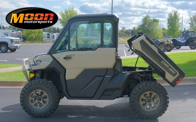 2024 Can-Am Defender Limited HD10 Desert Tan & Timeless Black