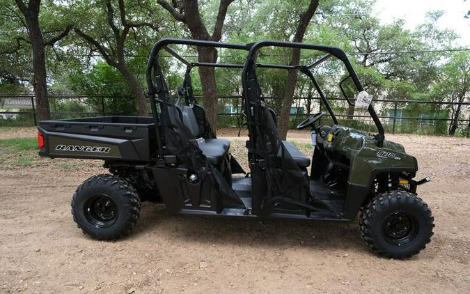 New 2024 POLARIS RANGER CREW 570 FULLSIZE SAGE GREEN