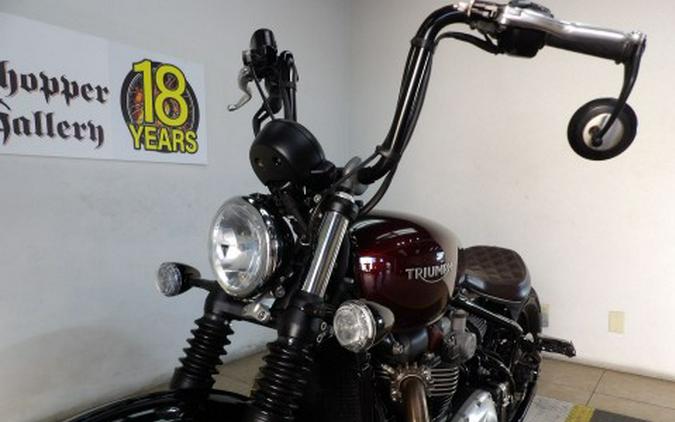 2018 Triumph Bonneville Bobber