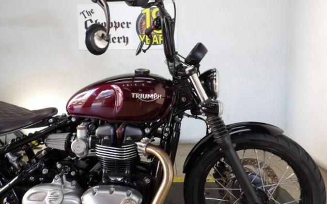 2018 Triumph Bonneville Bobber