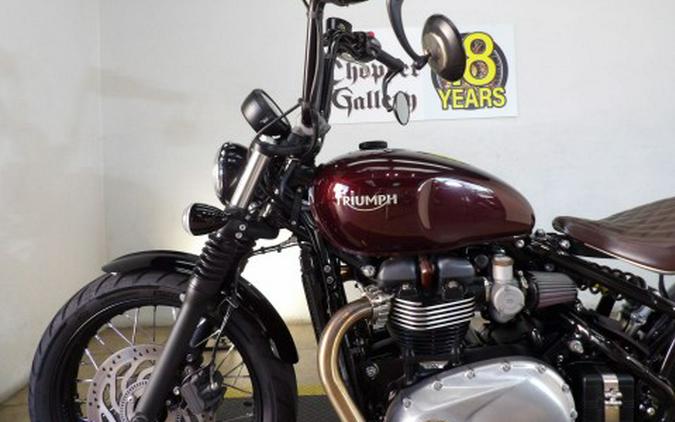 2018 Triumph Bonneville Bobber