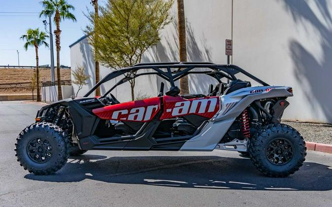 2025 Can-Am® Maverick X3 MAX DS Turbo Fiery Red & Hyper Silver