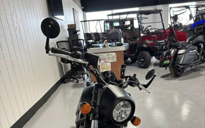 2021 Indian Scout Bobber ABS Thunder Black Smoke