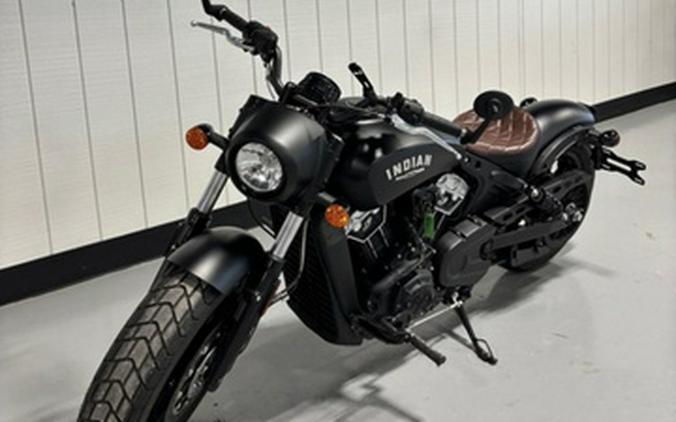 2021 Indian Scout Bobber ABS Thunder Black Smoke