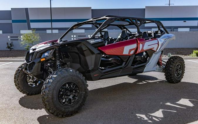 2025 Can-Am® Maverick X3 Max RS Turbo RR Fiery Red & Hyper Silver