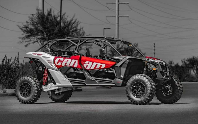 2025 Can-Am® Maverick X3 Max RS Turbo RR Fiery Red & Hyper Silver