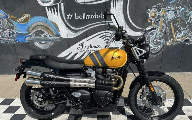 2024 Triumph Scrambler 900 Cosmic Yellow