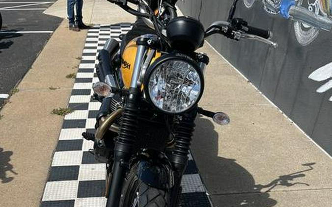 2024 Triumph Scrambler 900 Cosmic Yellow