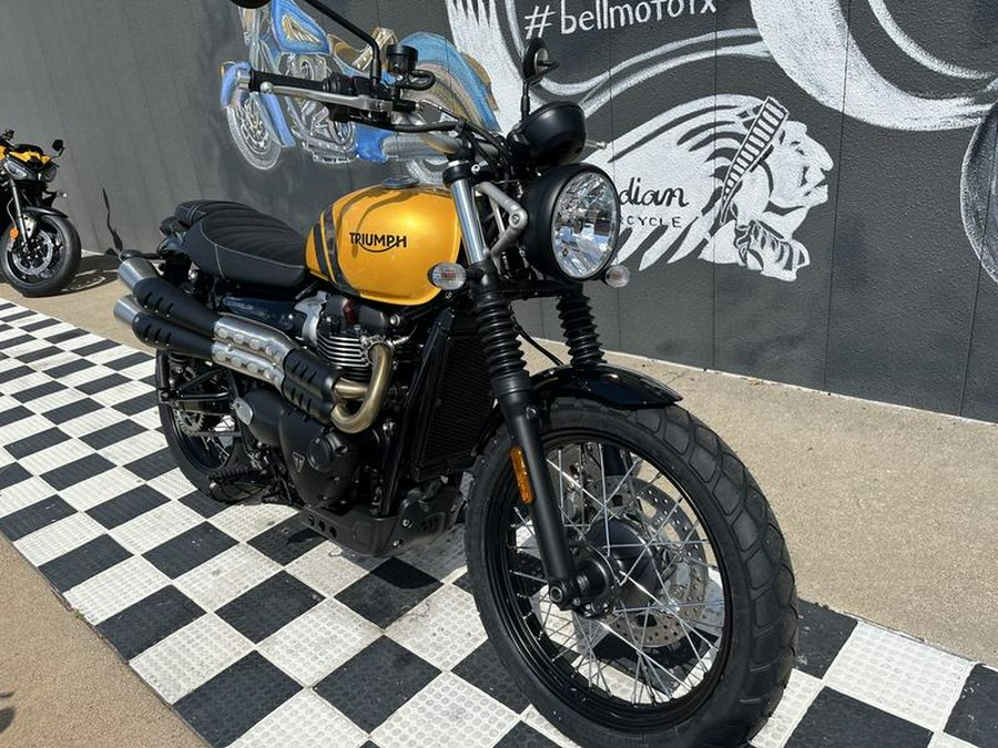 2024 Triumph Scrambler 900 Cosmic Yellow