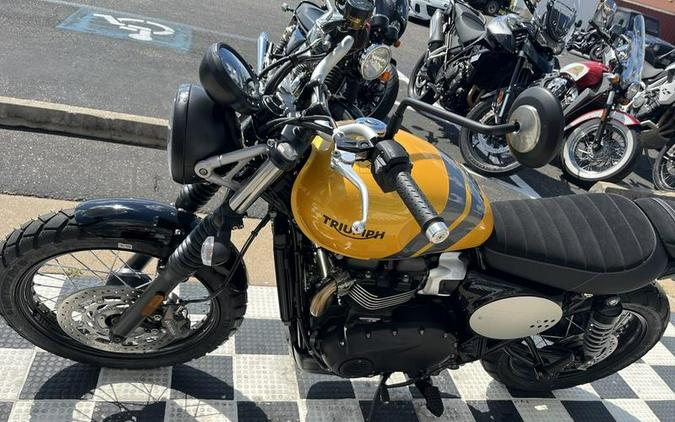 2024 Triumph Scrambler 900 Cosmic Yellow