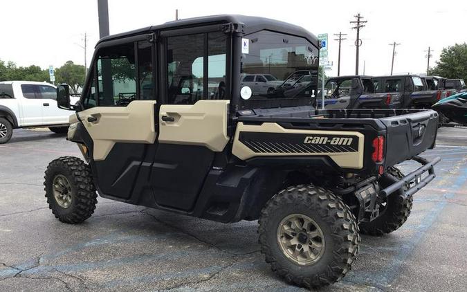 2023 Can-Am® Defender MAX Limited HD10 Desert Tan & Timeless Black