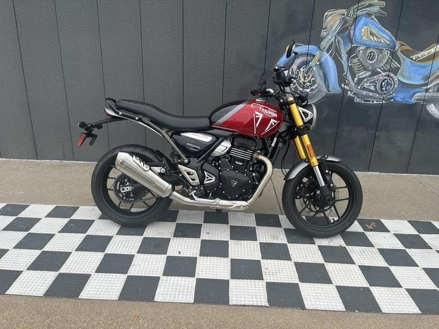 2025 Triumph Speed 400 Carnival Red / Storm Grey