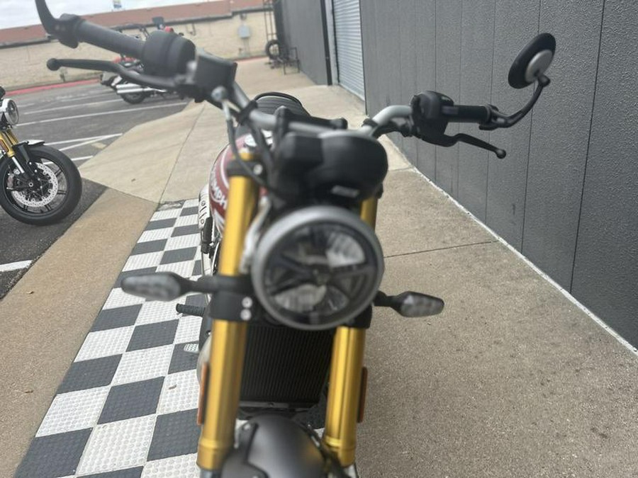 2025 Triumph Speed 400 Carnival Red / Storm Grey