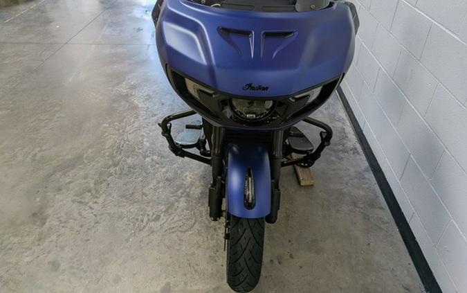 2024 Indian Challenger Dark Horse W/Powerband Audio Pkg Spirit Blue Smoke