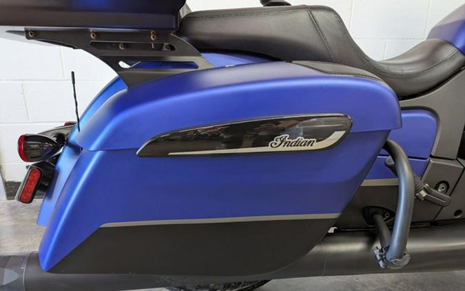 2024 Indian Challenger Dark Horse W/Powerband Audio Pkg Spirit Blue Smoke