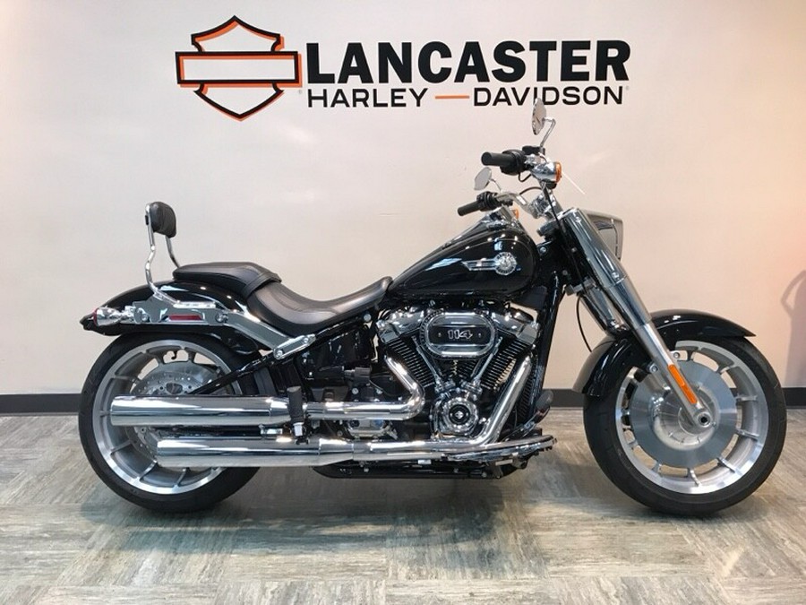 2022 Harley-Davidson Fat Boy 114 Black FLFBS