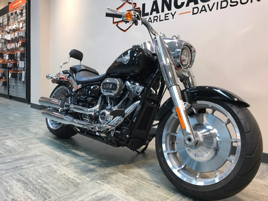 2022 Harley-Davidson Fat Boy 114 Black FLFBS
