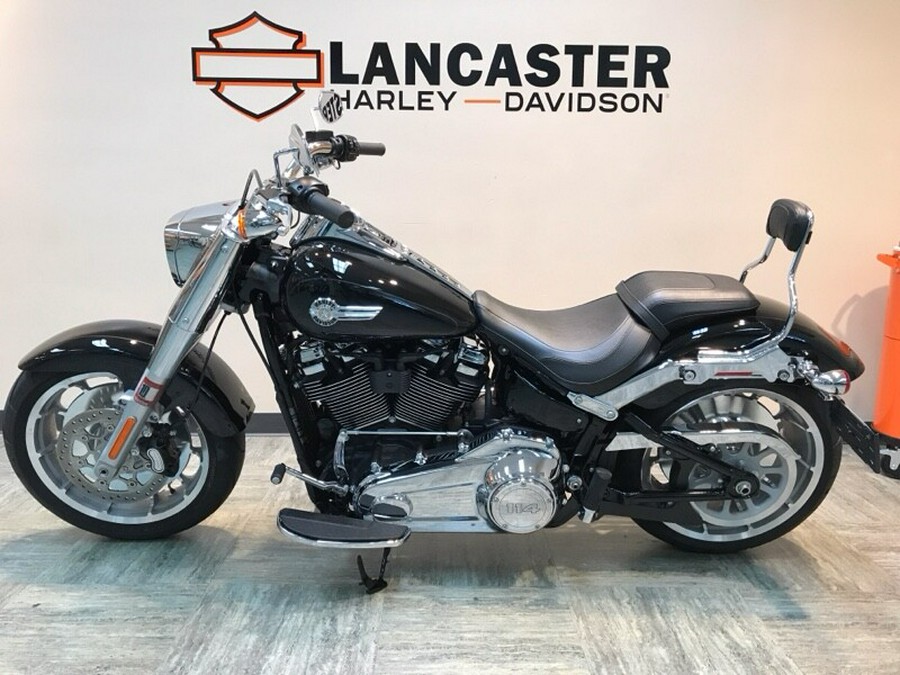 2022 Harley-Davidson Fat Boy 114 Black FLFBS