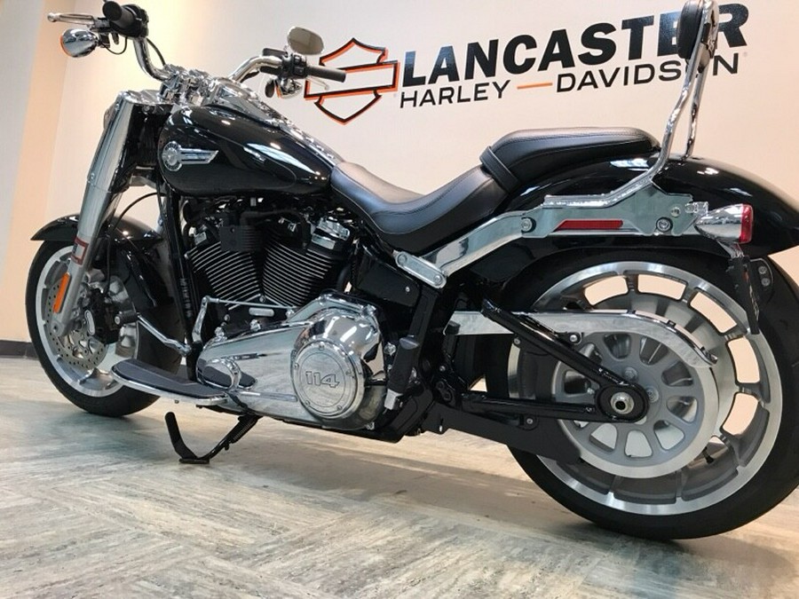 2022 Harley-Davidson Fat Boy 114 Black FLFBS