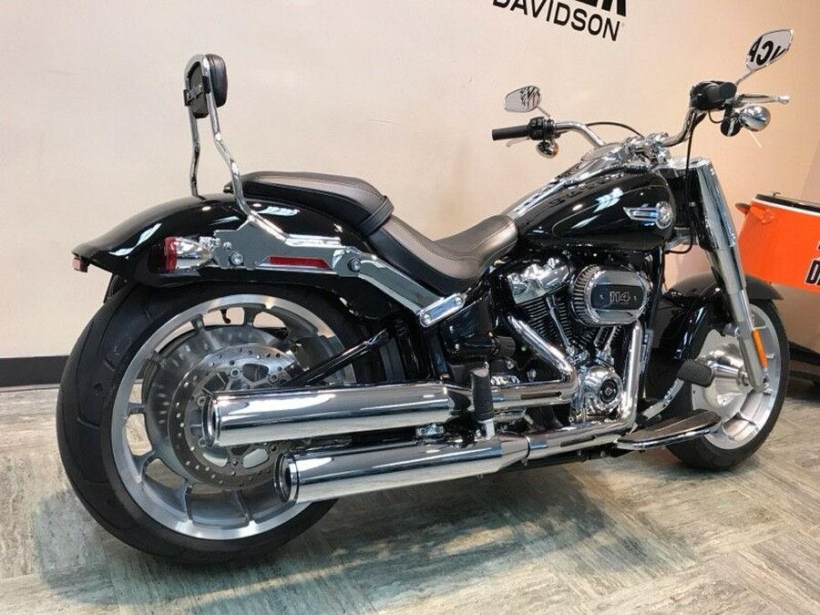 2022 Harley-Davidson Fat Boy 114 Black FLFBS