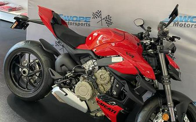 2024 Ducati Street V4 Red