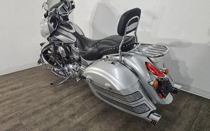 2018 Indian Chieftain Elite Black Hills Silver w/ Marble Accents