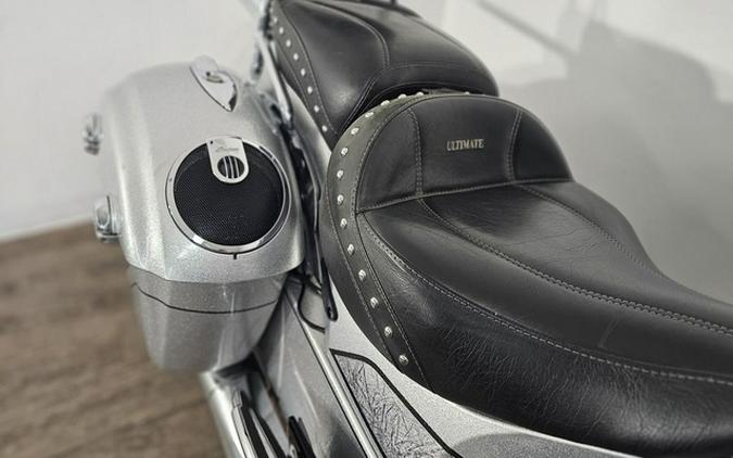2018 Indian Chieftain Elite Black Hills Silver w/ Marble Accents
