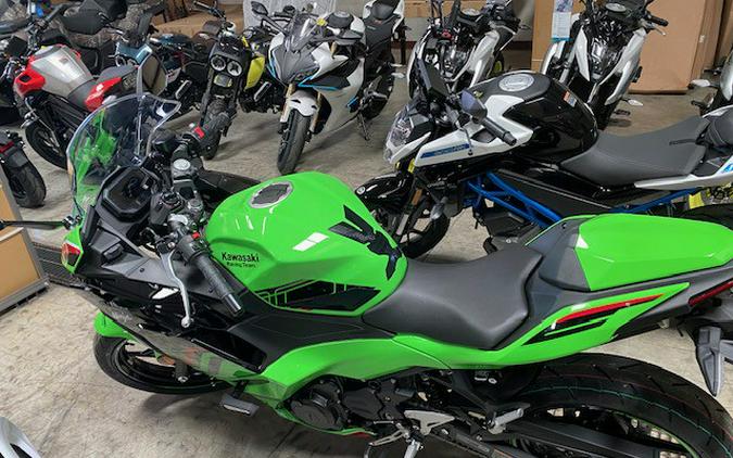 2024 Kawasaki NINJA 500 KRT SE ABS LIME GREEN / EBONY