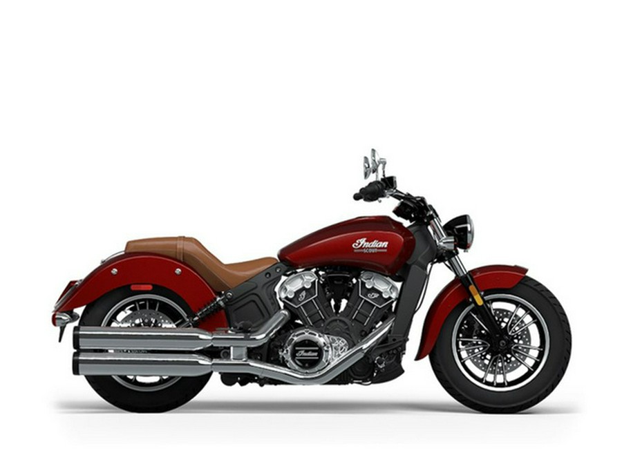 2024 Indian Scout ABS Maroon Metallic