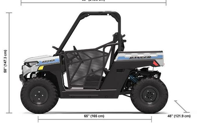 2022 Polaris Industries RANGER 150 EFI White / Sky Blue