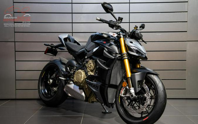 2024 Ducati Streetfighter V4 S Grey & Black