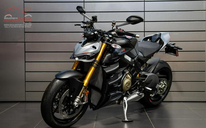 2024 Ducati Streetfighter V4 S Grey & Black