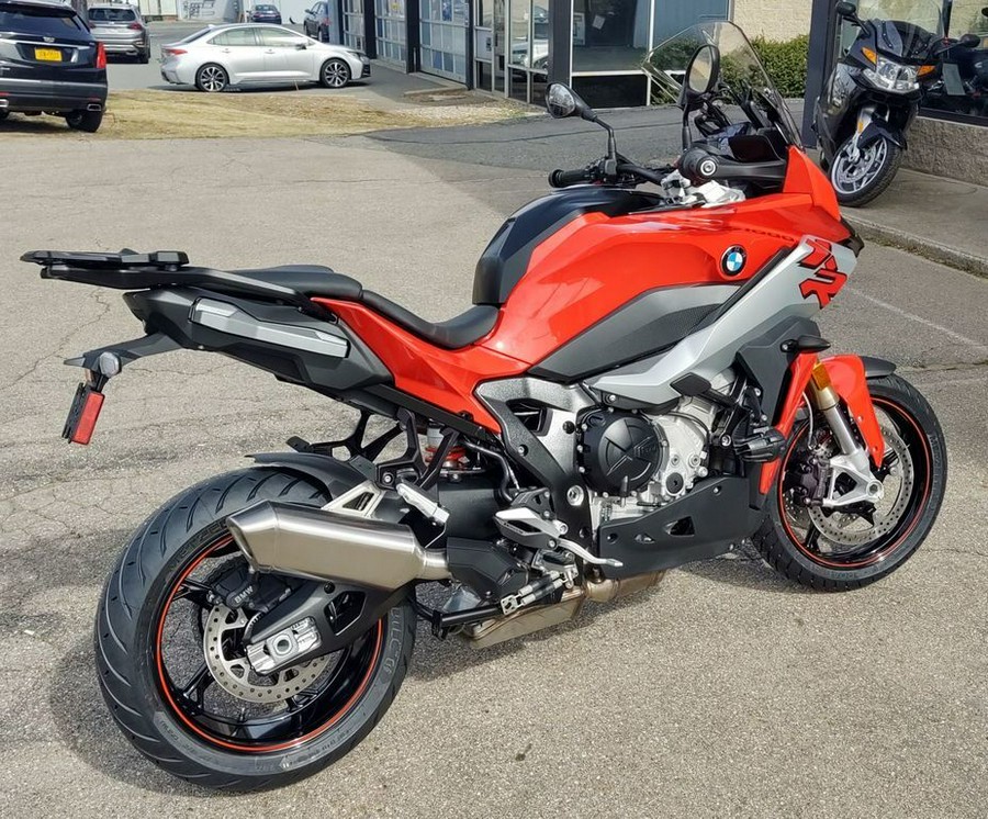 2020 BMW S 1000 XR Racing Red with White Aluminum Metallic Matte