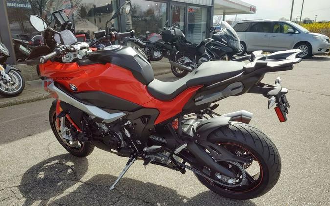 2020 BMW S 1000 XR Racing Red with White Aluminum Metallic Matte