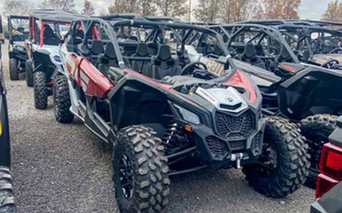 2024 Can-Am Maverick X3 MAX DS Turbo RR Fiery Red & Hyper Silv