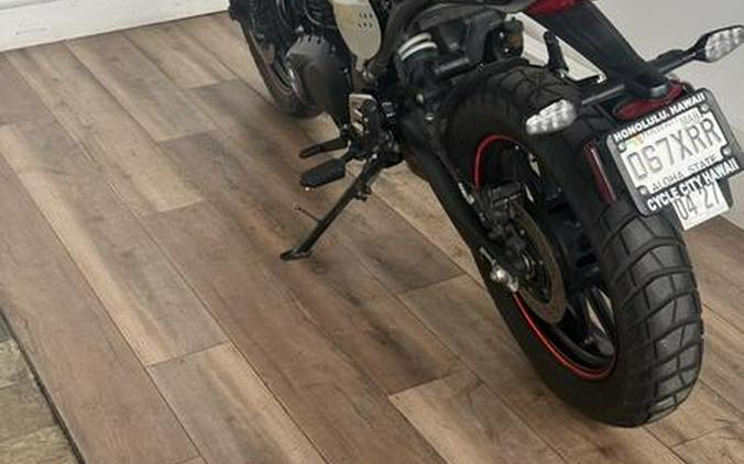 2025 Triumph Scrambler 400 X Carnival Red / Phantom Black