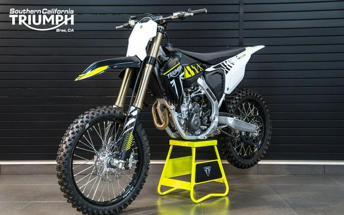 2024 Triumph TF 250-X Racing/Yellow/Black/White