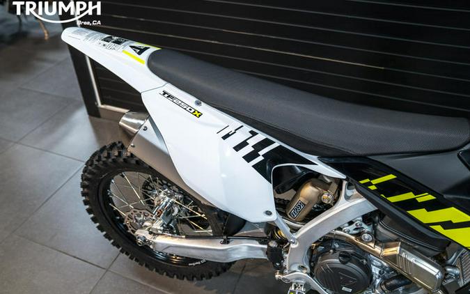 2024 Triumph TF 250-X Racing/Yellow/Black/White