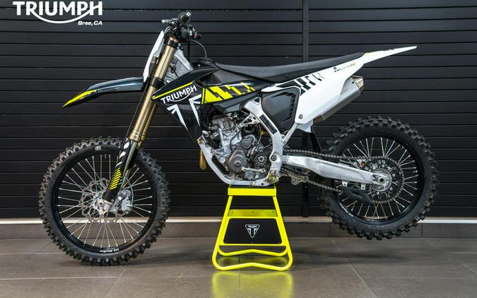 2024 Triumph TF 250-X Racing/Yellow/Black/White