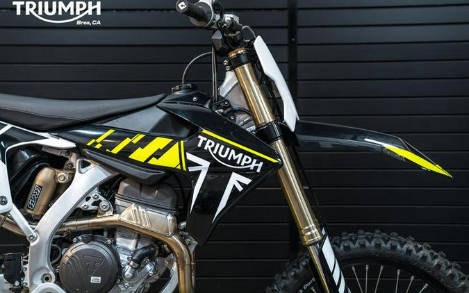 2024 Triumph TF 250-X Racing/Yellow/Black/White