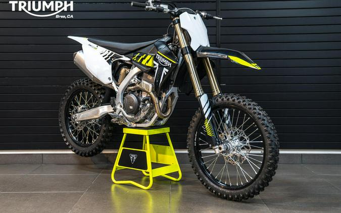 2024 Triumph TF 250-X Racing/Yellow/Black/White