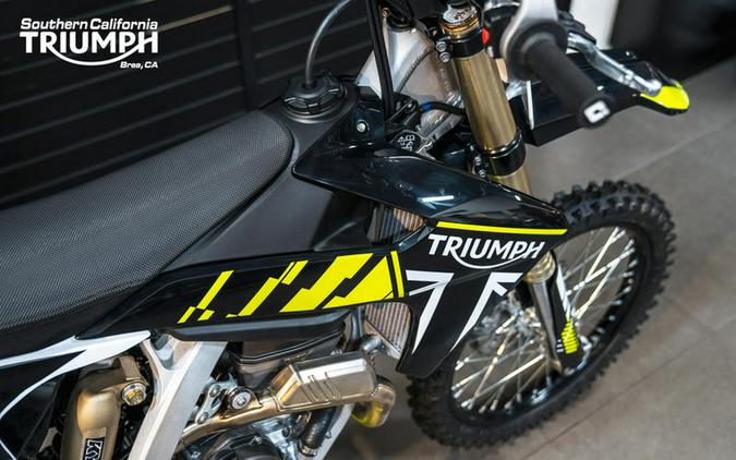 2024 Triumph TF 250-X Racing/Yellow/Black/White