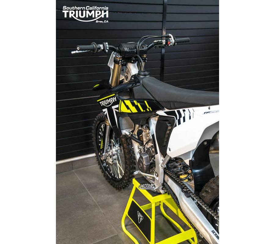 2024 Triumph TF 250-X Racing/Yellow/Black/White