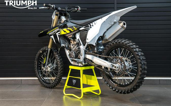 2024 Triumph TF 250-X Racing/Yellow/Black/White