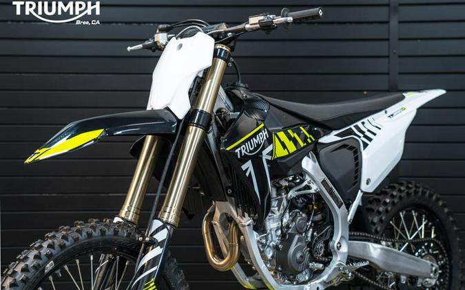 2024 Triumph TF 250-X Racing/Yellow/Black/White