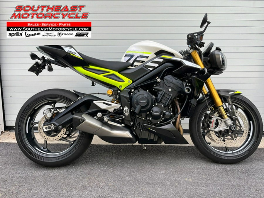 2024 Triumph Street Triple 765 Moto2 Edition Racing Yellow