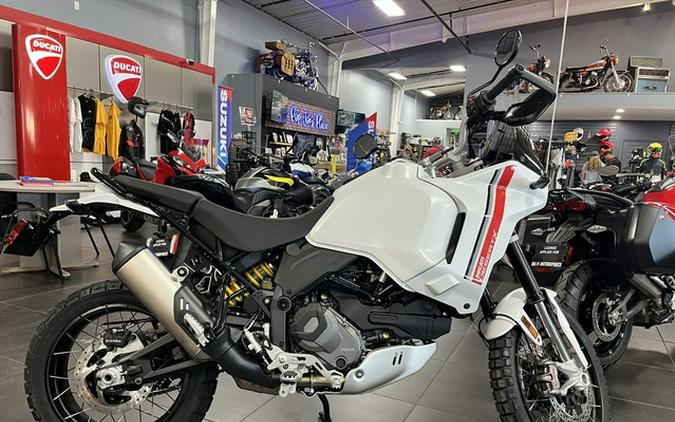 2026 Ducati Desert X Matt Star White Silk