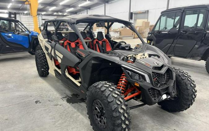 2023 Can-Am® Maverick X3 MAX X ds Turbo RR Desert Tan / Carbon Black / Magma Red