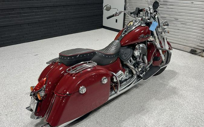 2016 Indian Springfield Indian Motorcycle Red